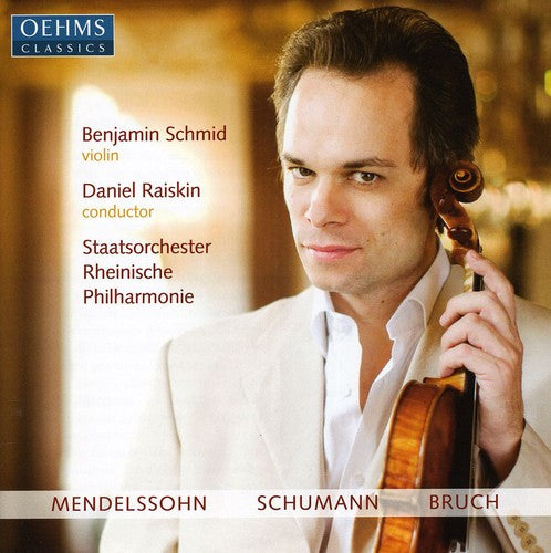 Mendelssohn / Schmid / Staatsorchester Rheinische - Works For Violin & Orchestra - Music CD