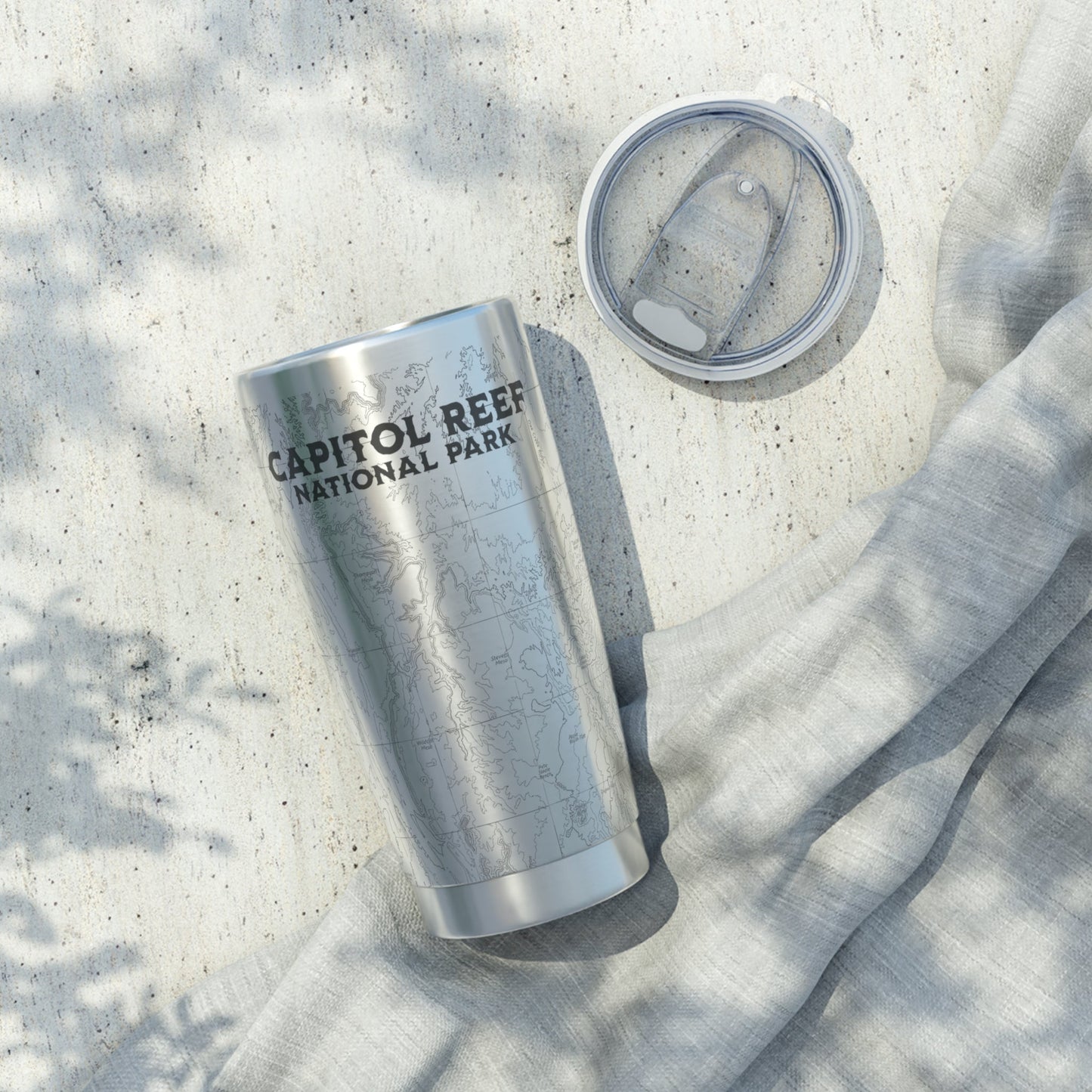 Capitol Reef National Park Topographic Insulated Tumbler 20oz