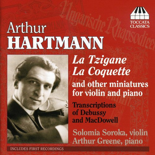 Hartmann / Soroka / Greene - Miniatures For Violin & Piano - Music CD