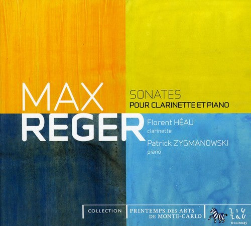 Reger / Heau / Zygmanowski - Clarinet Sonatas - Music CD