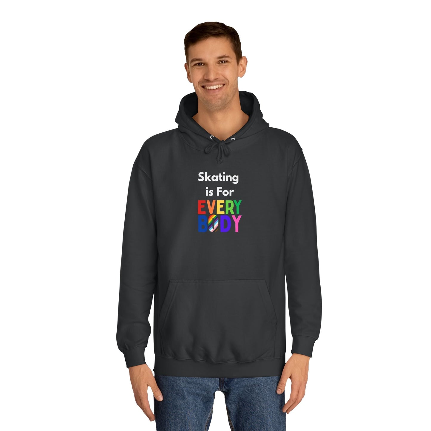Skating is For Everybody Unisex Hoodie