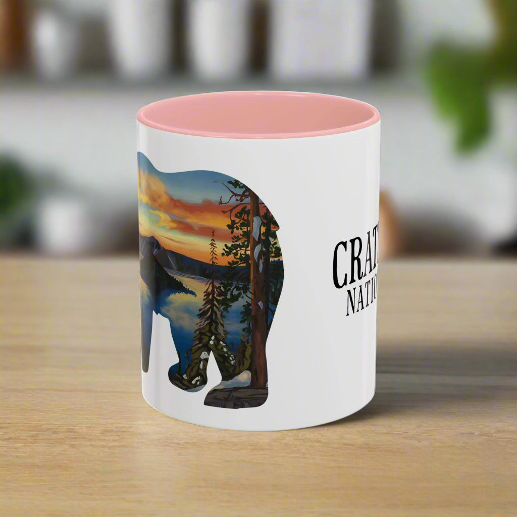 Crater Lake Colored Coffee Mug 11oz 15oz National Park Cup