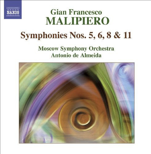 Malipiero / Moscow Symphony Orchestra / De Almeida - Symphonies Nos 5 6 8 & 11 - Music CD