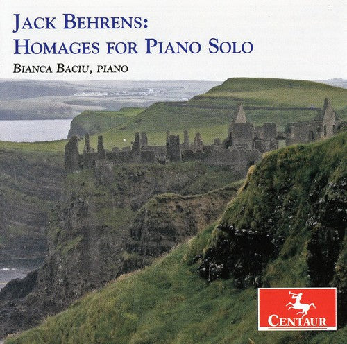 Behrens,jack / Baciu,bianca - Homages For Piano Solo - Music CD