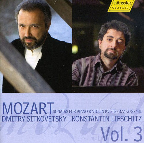 Mozart / Sitkovetsky / Lifschitz - Violin Sonatas 3 - Music CD