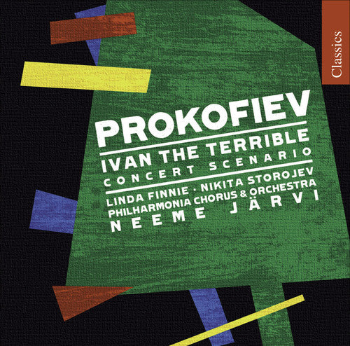 Prokofiev / Finnie / Storojev / Paoc / Jarvi - Ivan The Terrible: Concerto Scenario - Music CD