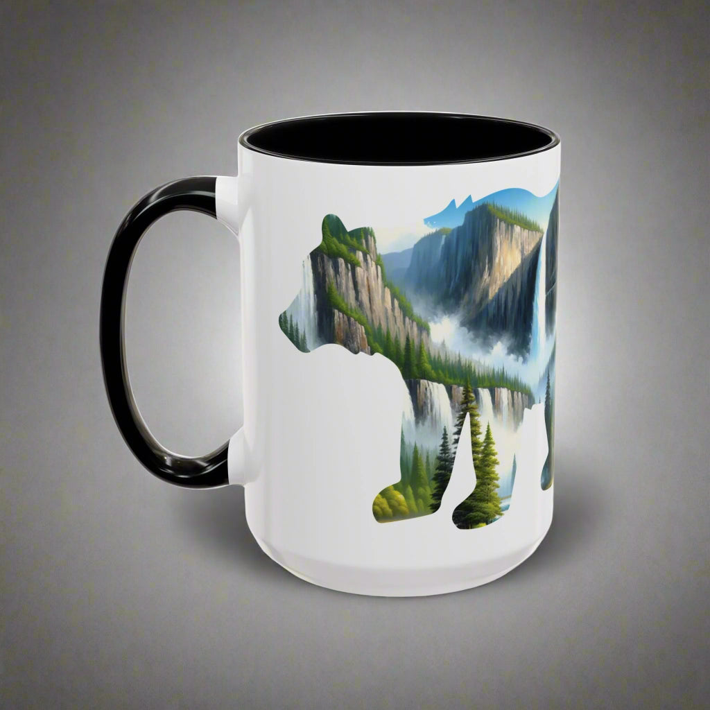 Yosemite Bear Colored Mug