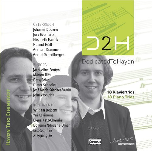 Haydn Trio Eisenstadt - Dedicated To Haydn: 18 Piano Trios - Music CD