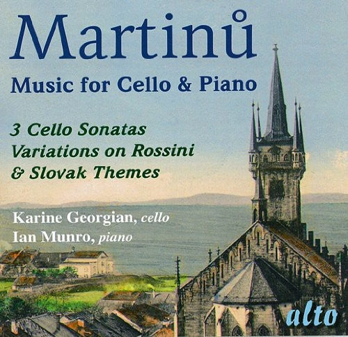 Martin / Georgian / Munro - Works For Cello & Piano - Music CD