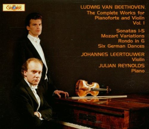 Beethoven / Leertouwer / Reynolds - Complete Works For Pianoforte & Violin 1 - Music CD