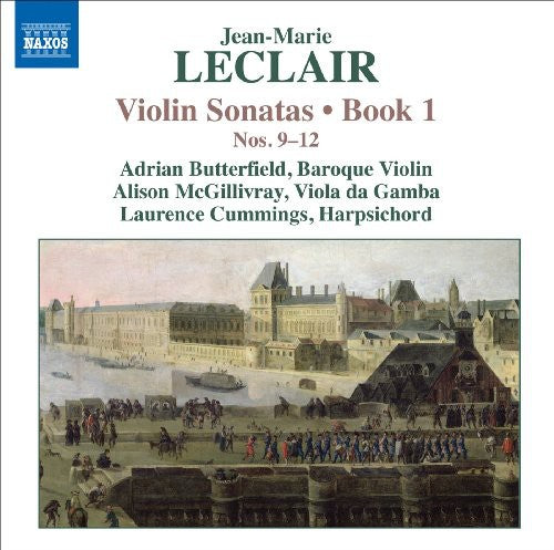 Leclair / Butterfield / Mcgillivray / Cummings - Violin Sonatas / Book 1 Nos 9-12 - Music CD