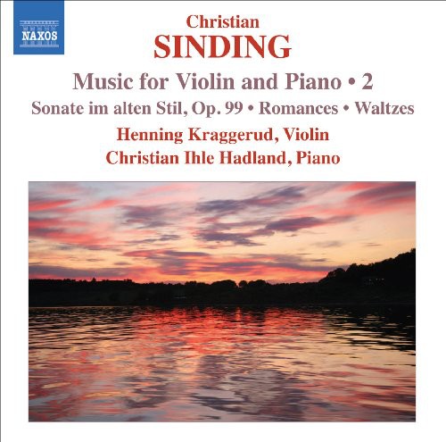 Sinding / Kraggerud / Hadland - Music For Violin & Piano 2 - Music CD