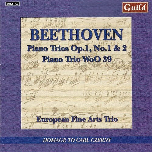European Fine Arts Trio - Beethoven: Piano Trios Music CD