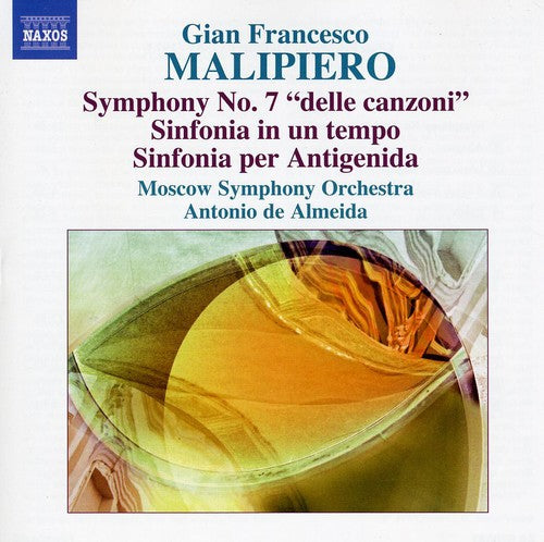 Malipiero / Moscow Symphony Orchestra / De Almeida - Symphonies 4 No 7 - Music CD