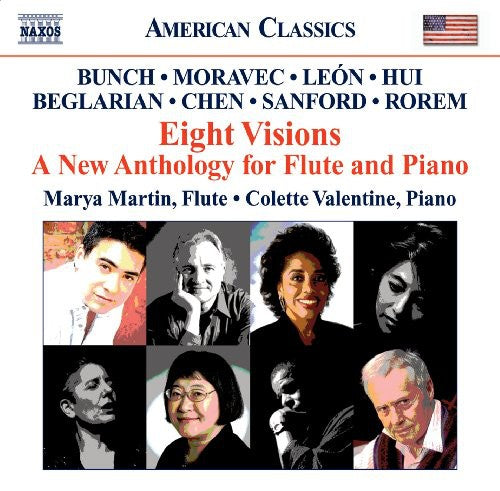 Bunch / Martin / Valentine - Eight Visions: New Anthology For Flute & Piano - Music CD