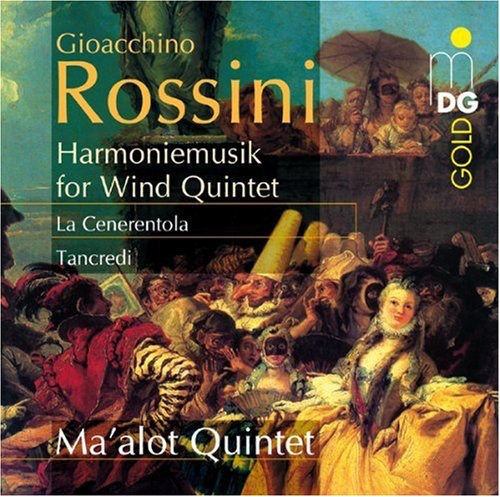G. ROSSINI - Harmoniemusik for Wind Quintet: La Cenerentola Music CD