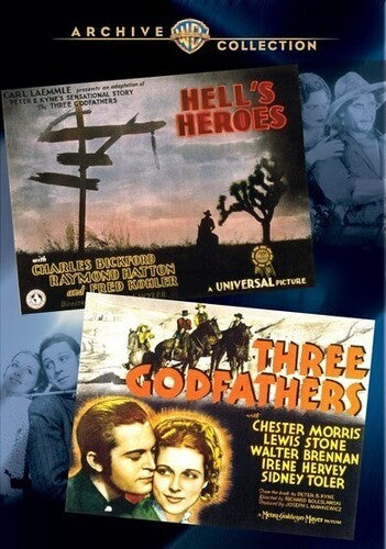 Wac Double Features: Hells Heroes/three Godfather - Wac Double Features: Hells Heroes/three Godfather - DVD