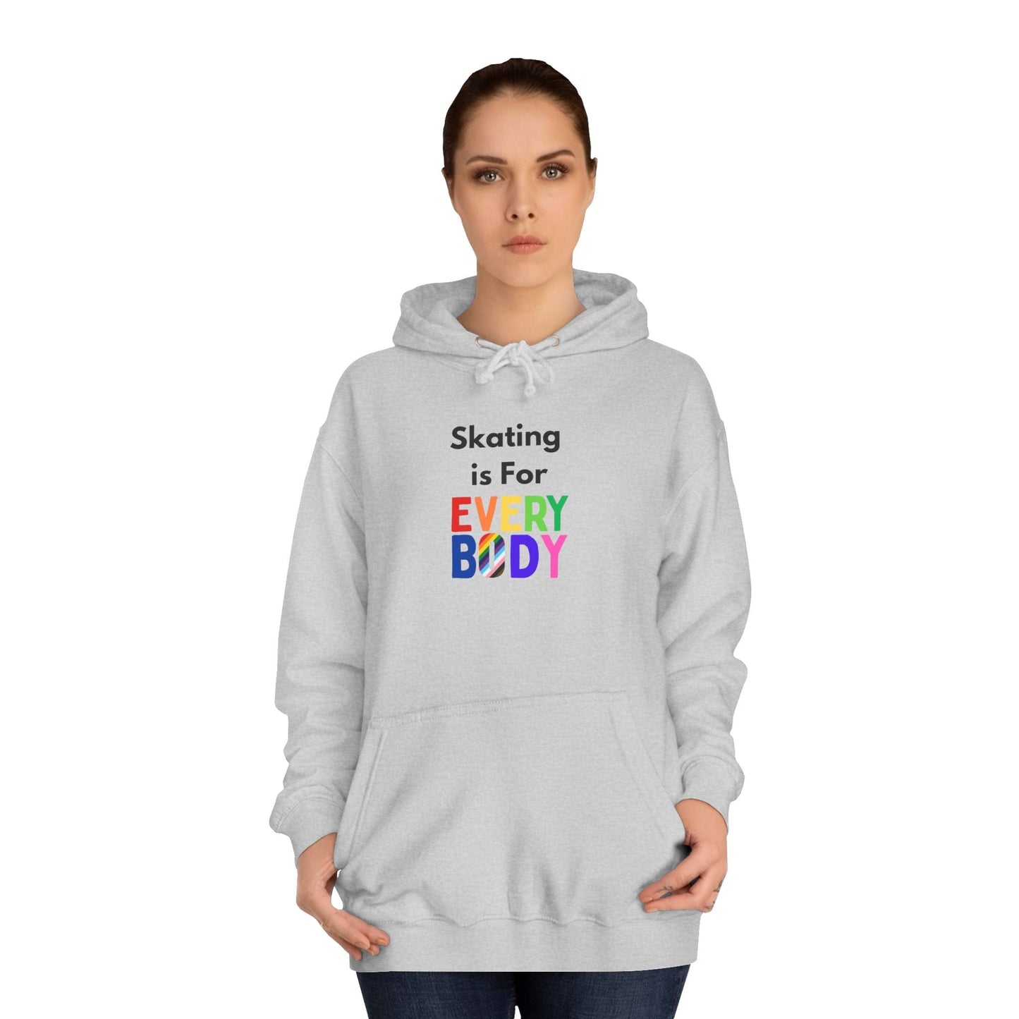 Skating is For Everybody Unisex Hoodie