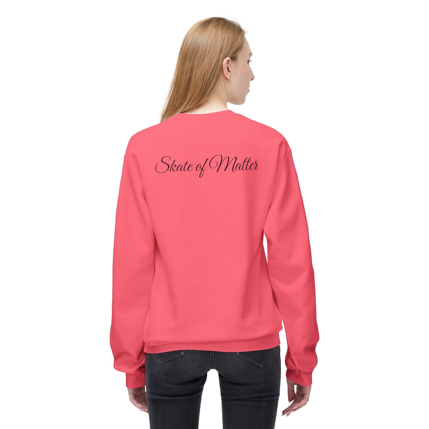Skate Addict Unisex Fleece Crewneck Sweatshirt