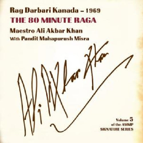 Khan,ali Akbar - Signature Series 3: Rag Darbari Kanada - Music CD