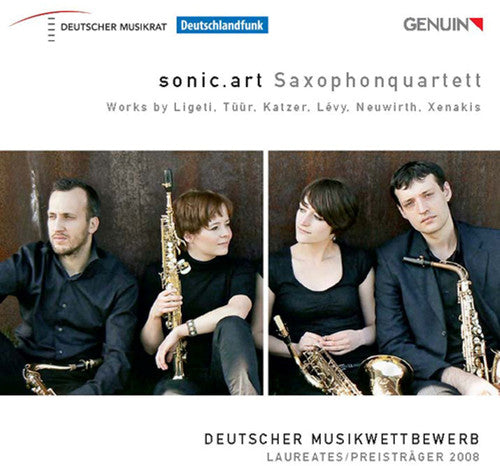Ligeti / Tuur / Katzer / Sonic Art Saxophonquartet - Sonic Art Performing Ligeti Tuur Katzer Levy - Music CD
