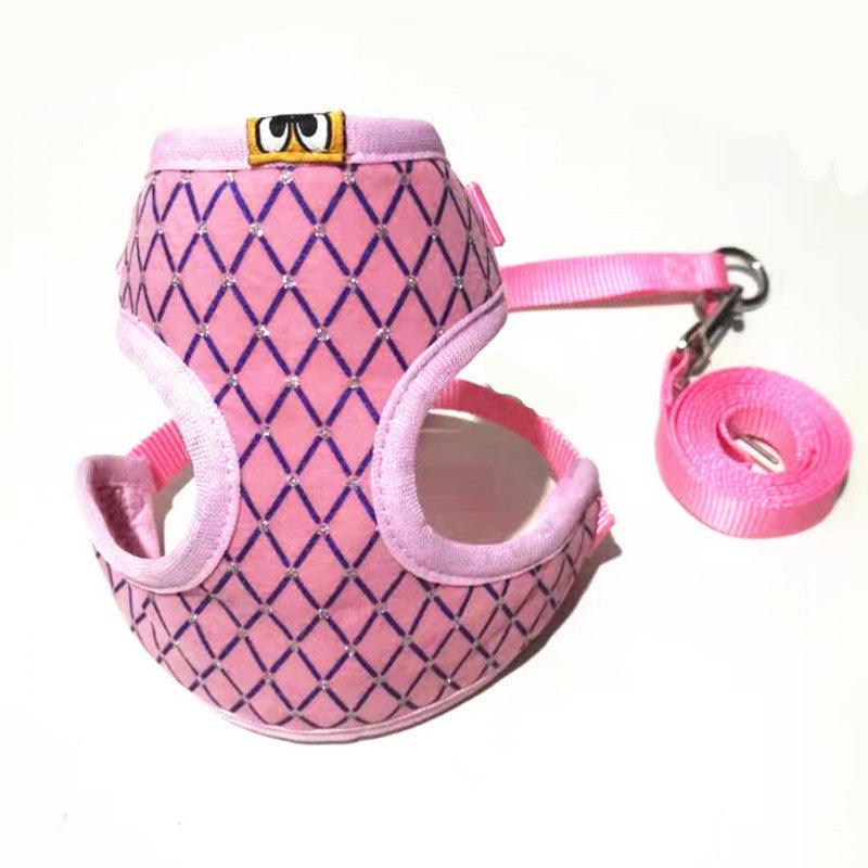 Pet Comfort Harness: Breathable Nylon Vest For Small And Medium Dogs And Cats