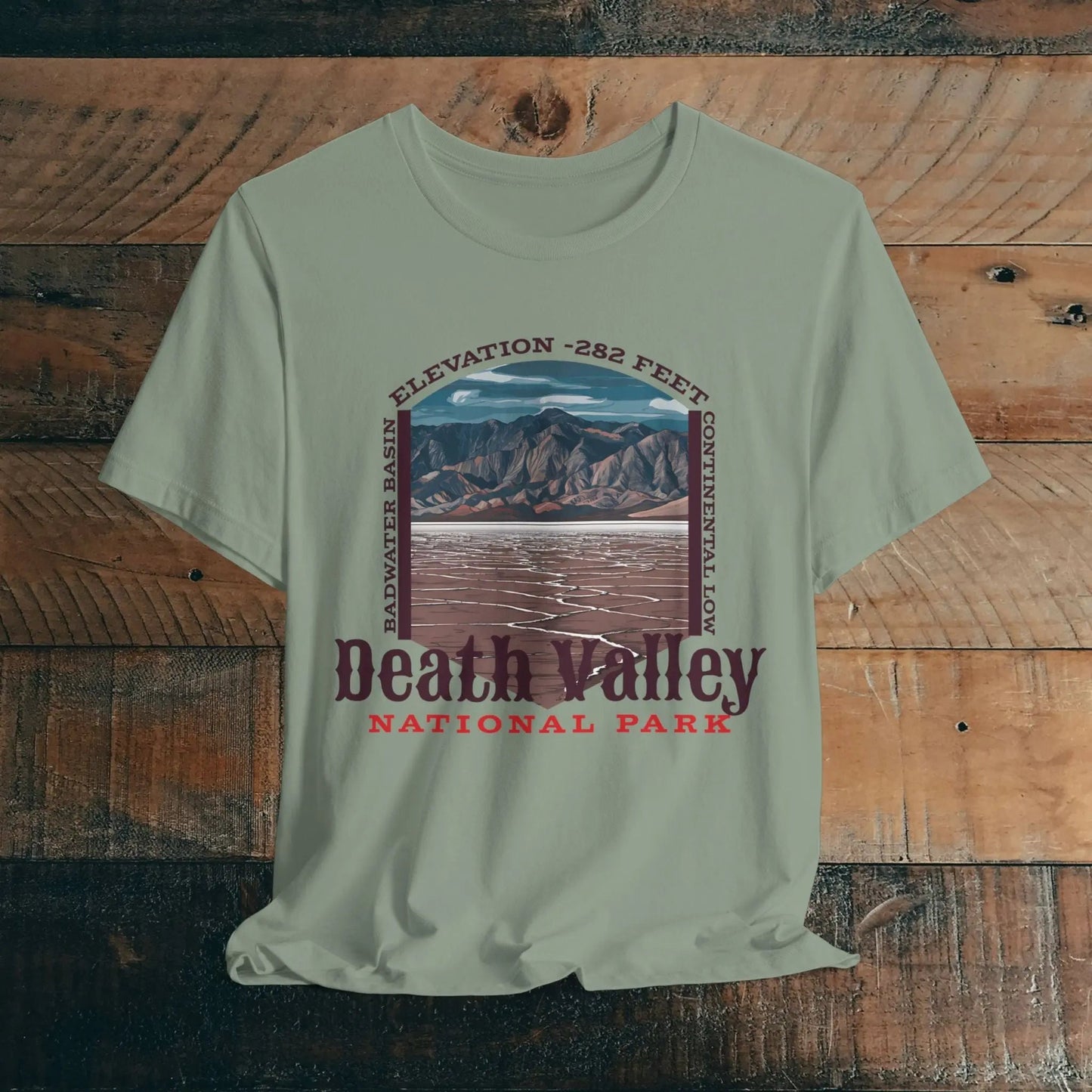 Death Valley National Park Badwater Basin T-shirt