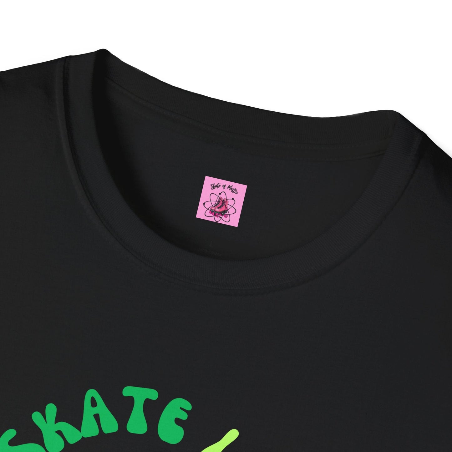 Skate Like Nobody's Watching Blue/Green Unisex T-Shirt