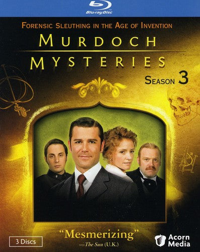 Murdoch Mysteries Season 3 - Murdoch Mysteries Season 3 - Blu-ray