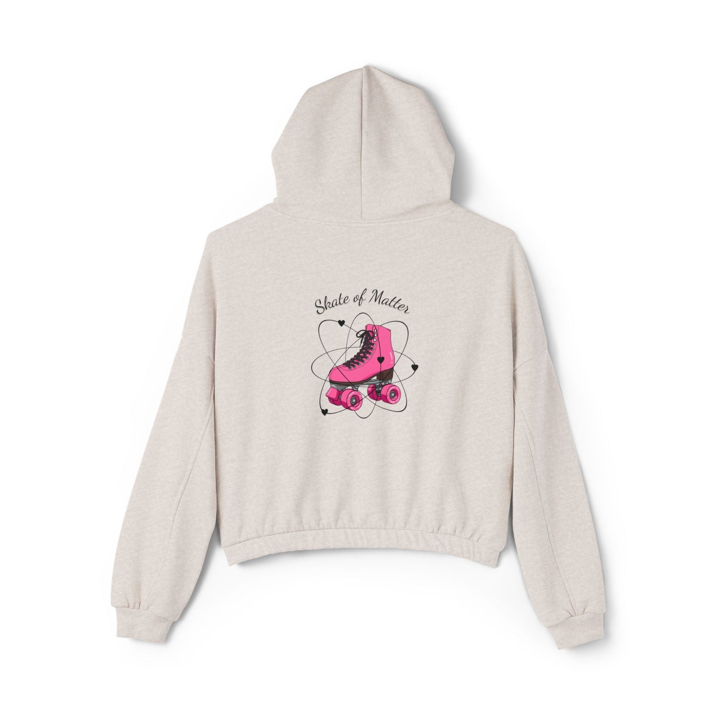 Women’s Cropped Blue/Green Skate Like Nobody's Watching Hoodie