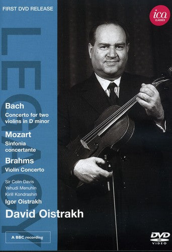 Oistrakh / Bach / Mozart / Brahms / Kondrashin - David Oistrakh Plays Violin Concertos - DVD