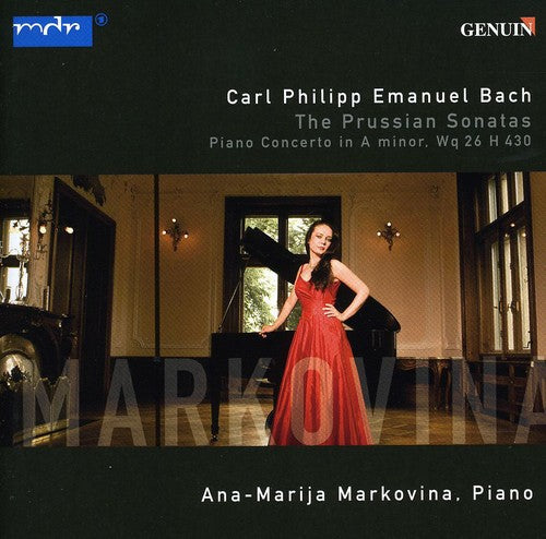 Bach / Berlin Brandenburg Chamber Orch / Markovina - Prussian Sonatas - Music CD