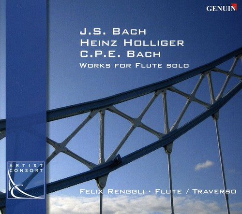 Bach,j.s. / Holliger / Bach,c.p.e. / Renggli - Works For Flute Solo - Music CD