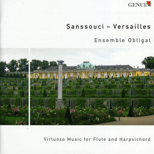 Graun / Muthel / Bach / Obligat Ensemble / Donjon - Virtuoso Music For Flute & Harpsichord - Music CD