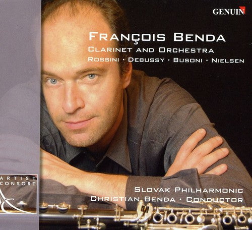 Rossini / Debussy / Busoni / Nielsen / Benda - Clarinet & Orchestra - Music CD