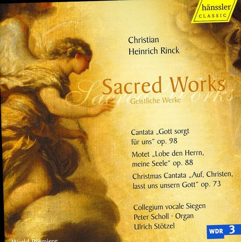 Rinck / Bach Collegium / Stoetzel - Sacred Works - Music CD