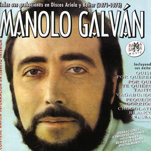 Galvan,manolo - Todas Sus Grabaciones (1971-1976) - Music CD