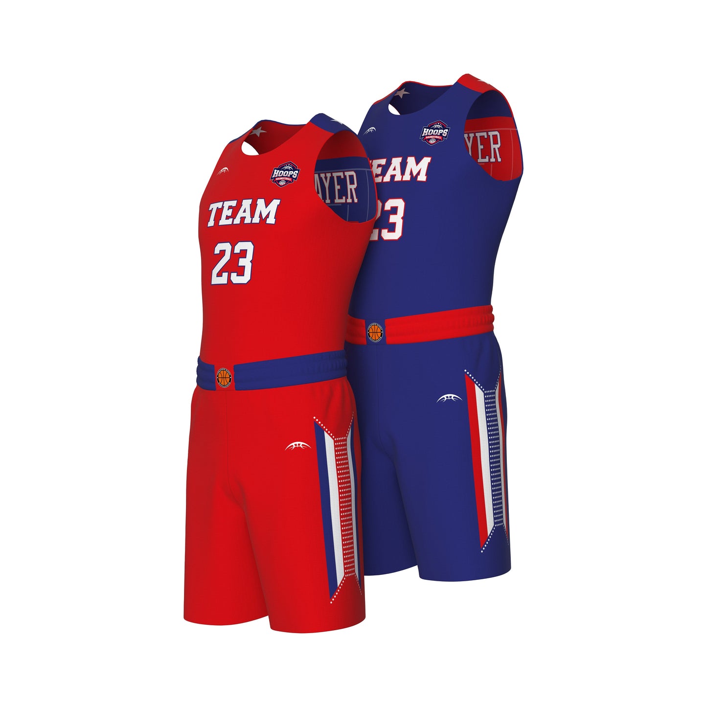 Custom All-Star Reversible Basketball Uniform - 165 Tuscon