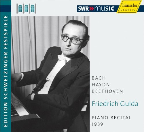 Gulda,friedrich / Bach / Haydn / Beethoven - Piano Recital 1959 - Music CD