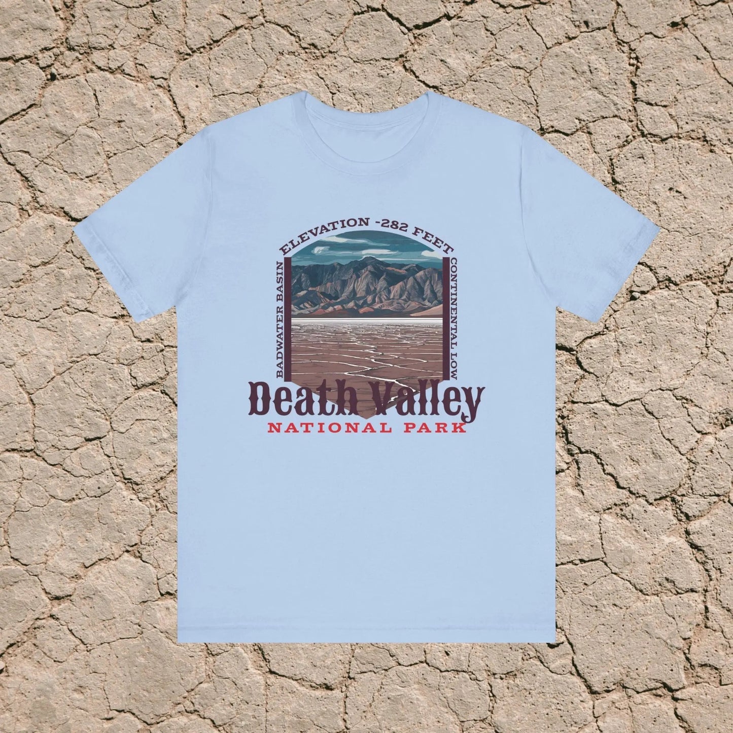 Death Valley National Park Badwater Basin T-shirt