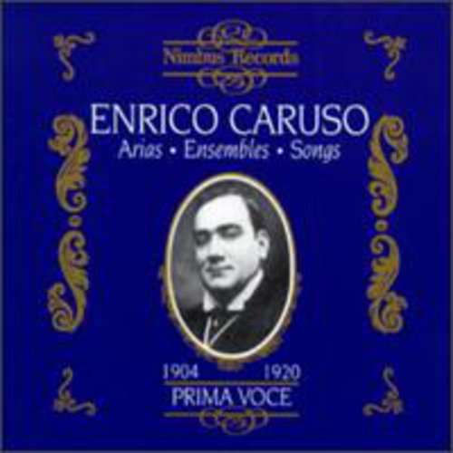 Enrico Caruso - 1904-1920 Arias Ensembles Songs (box Set Ltd Ed) Music CD
