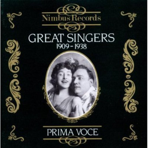 Great Singers 1909-1938 / Various - Great Singers 1909-1938 / Various - Music CD
