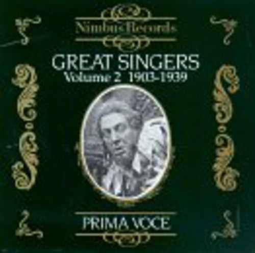 Great Singers 2: 1903-39 / Various - Great Singers 2: 1903-39 / Various - Music CD
