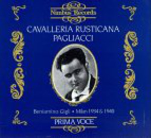 Mascagni /Leoncavallo / Gigli - Cavalleria Rusticana / Pagliacci Music CD