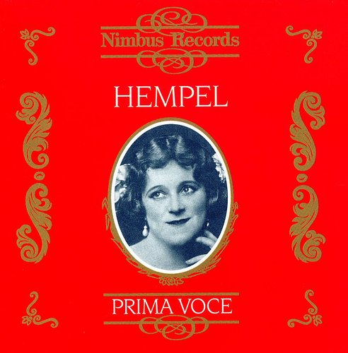 Hempel,frieda - Great Singers: Operatic Arias (1910-1935) - Music CD