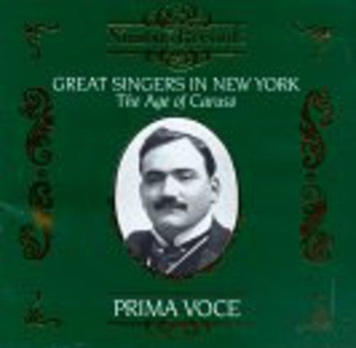 Great Singers In New York - Great Singers in New York: Age of Caruso / Various Music CD