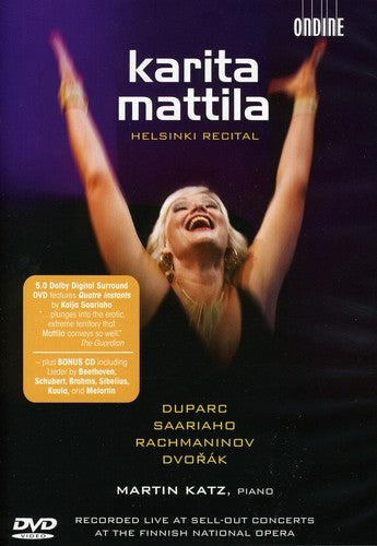 Duparc / Saariaho / Dvorak / Mattila / Katz - Helsinki Recital - DVD