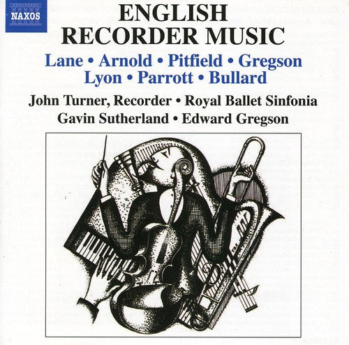 John Turner - English Recorder Music Music CD