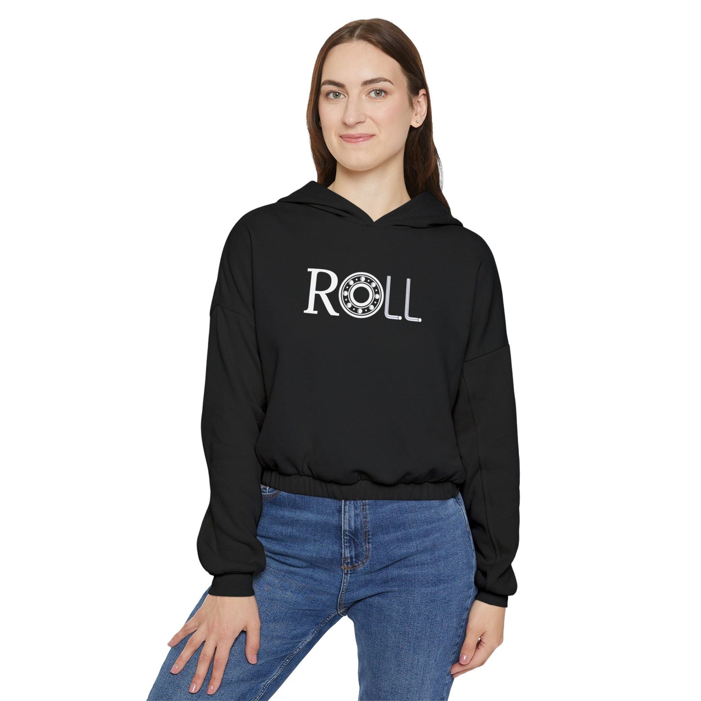 Women’s Cropped ROLL Hoodie