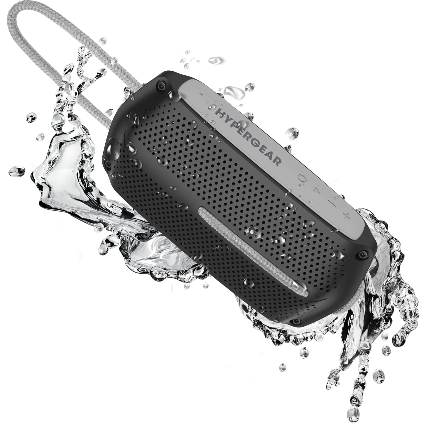HyperGear Wave Water Resistant Wireless Speaker with Extended Battery Life (WATER-PRNT)